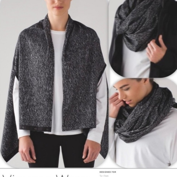 Lululemon Athletica Dark Grey Vinyasa Wrap - Picture 1 of 7